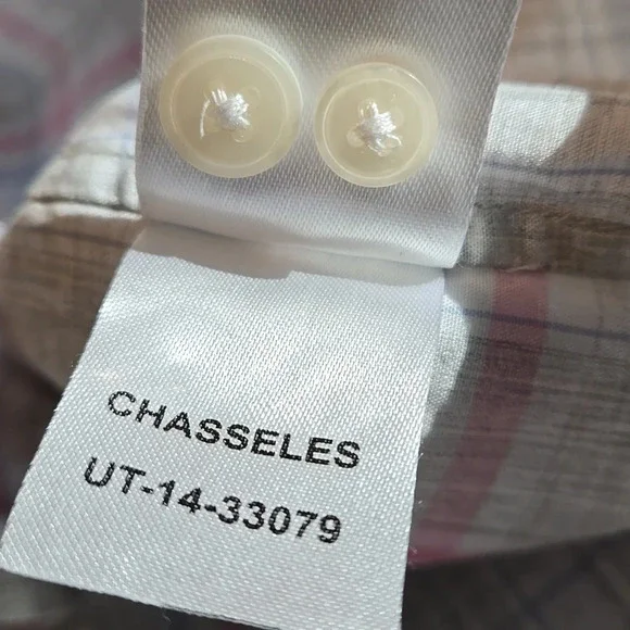 UNTUCKit Women’s 6 (Small) Chasseles UT-14-33079 Button Up Shirt Gray Plaid - Picture 8 of 10